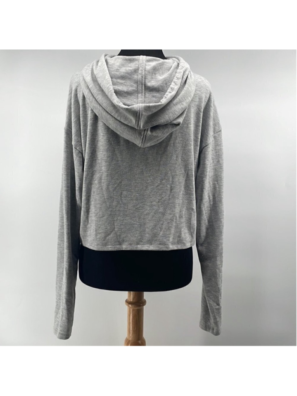 Aritzia Wilfred free light weight hoodie gray soft comfy lounge wear sz xs - Picture 7 of 7